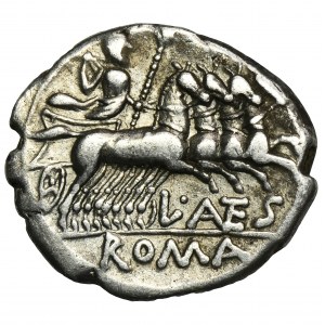 Roman Republic, L. Antestius Gragulus, Denarius