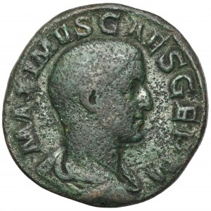 Roman Imperial, Maximus, Sestertius