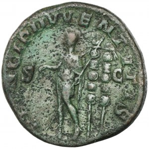 Roman Imperial, Maximus, Sestertius