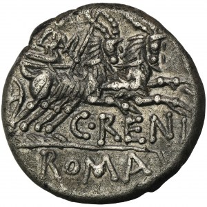 Republika Rzymska, Renius, Denar
