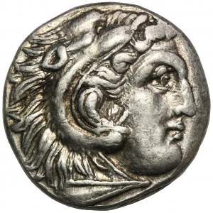 Grecja, Macedonia, Aleksander III Wielki, Drachma - RZADKA