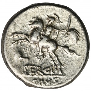 Roman Republic, M. Sergius Silus, Denarius