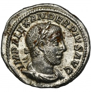 Roman Imperial, Severus Alexander, Denarius