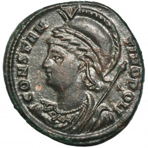 Roman Imperial, Constantine I the Great, Follis - RARE, commemorative series