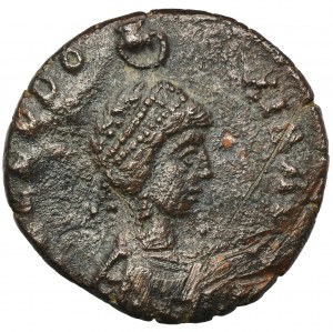 Roman Imperial, Aelia Eudoxia, Follis - RARE