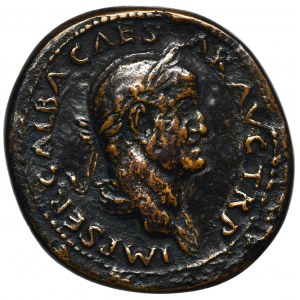Roman Imperial, Galba, Sestertius - EXTREMELY RARE