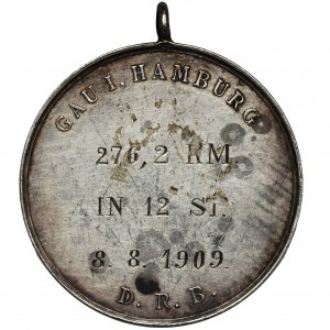 Germany, Medal for the cycling race 1909
