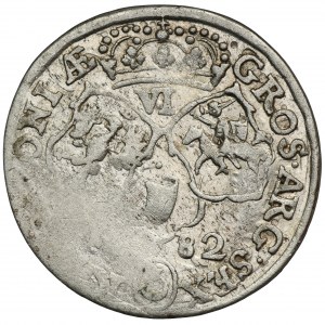 John III Sobieski, 6 Groschen Bromberg 1682 TLB