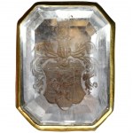 Seal with the Bosak coat of arms of Julia Hauke, later called the Duchess of Battenberg