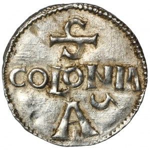 Niemcy, Dolna Lotaryngia, Arcybiskupstwo Kolonii, Otto I lub Otto II, Denar