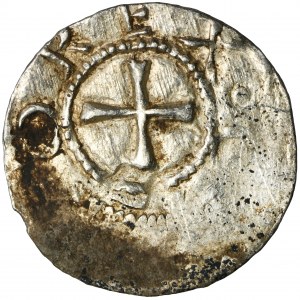 Germany, Lower Franconia, Bishopric of Würzburg, Otto III, Denarius