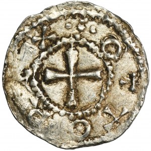 Germany, Lower Franconia, Bishopric of Würzburg, Otto III, Denarius