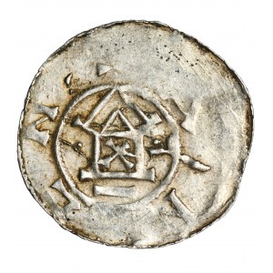 Niemcy, Saksonia, Otto III, Denar typu OAP