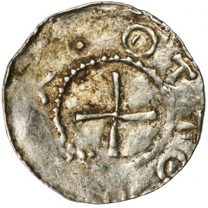 Germany, Lower Franconia, Bishopric of Würzburg, Otto III, Denarius