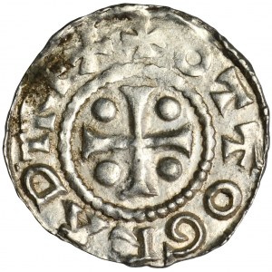 Germany, Lower Lorraine, Archbishopric of Cologne, Otto III, Denarius