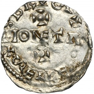 Germany, Lower Lorraine, Archbishopric of Cologne, Otto III, Denarius