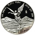 Set, Mexico, Silver coins in original box (3 pcs)