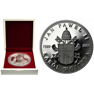 Medal weighing 1 kg of silver 2014 - Canonization of John Paul II