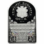 Andora, 100 Dinerów 2014 Rubens - 1 kg srebra