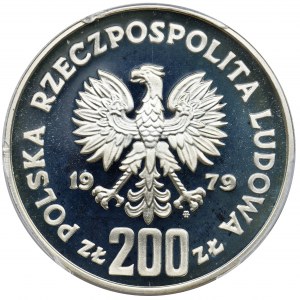 200 złotych 1979 Mieszko I - PCGS PR68 DCAM - LUSTRZANKA