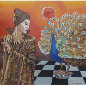 Celina Reiss-Litke (b.1950), Breakfast of the Peacock, 2019