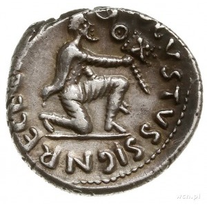 mennictwo P. Petroniusza Turpilianusa, denar 19-18 pne,...