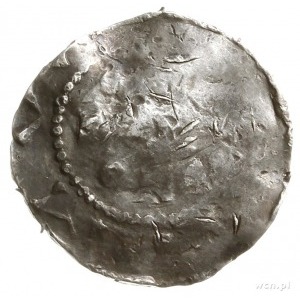Frankonia, zestaw denarów X-XI w.; Aw: Kapliczka; Rw: K...