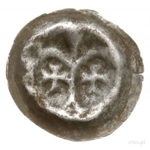 Zakon krzyżacki, brakteat ok. 1267-1278; Arkady, w nich...