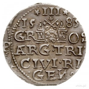trojak 1583, Ryga, Iger R.83.1.d (R1); Gerbaszewski 3; ...