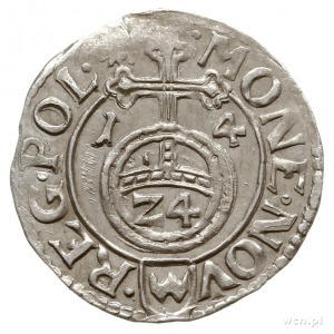półtorak 1614, Kraków, odmiana z Orłem na awersie, na r...