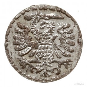 denar 1596, Gdańsk, duże cyfry daty; CNG 145.VII, Kop. ...