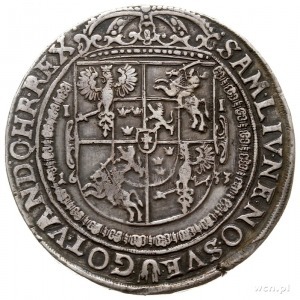 talar 1633, Bydgoszcz; Aw: Półpostać króla, niżej, po w...