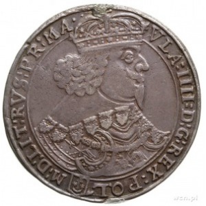 talar, 1642, Bydgoszcz, Aw: Popiersie króla w prawo i n...