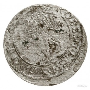 grosz 1652, Wilno, odmiana z rzymską cyfrą I i herbem G...