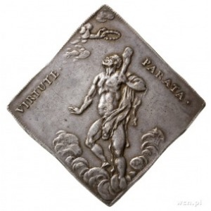 klipa talara strzeleckiego 1697, Drezno, Aw: Monogram, ...