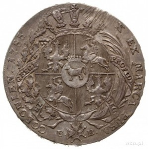 talar 1785, Warszawa; srebro 27.92 g; Plage 406, Dav. 1...