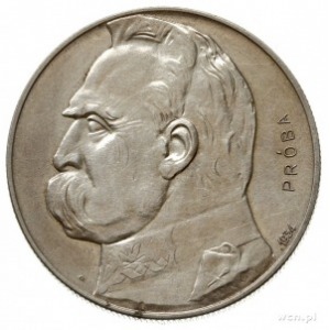 10 złotych 1934, Warszawa, Józef Piłsudski - “Orzeł Str...