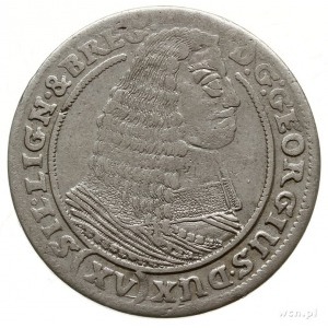 15 krajcarów 1662, Brzeg; E./M. 16, F.u.S. 1853; dość ł...