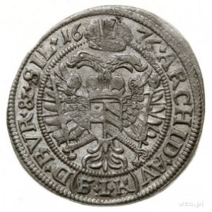 6 krajcarów, 1676/F.I.K, Opole; F.u.S. 652, E./M. 354 (...