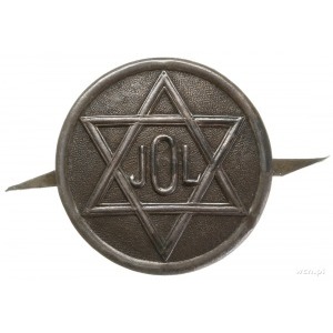 Judischer Odrnungsdienst Lemberg; jednostronna odznaka ...