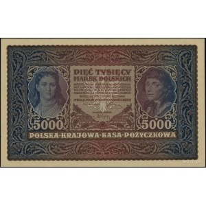 5.000 marek polskich 7.02.1920; seria II-R, numeracja 5...