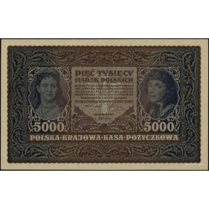 5.000 marek polskich 7.02.1920; seria III-Z, numeracja ...