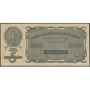 5.000.000 marek polskich 20.11.1923; seria C, numeracja...
