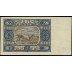 100 złotych 1.07.1948 (według projektu emisji z 15.07.1...