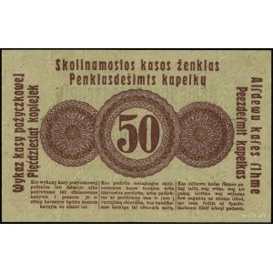 50 kopiejek 17.04.1916; Poznań, bez serii i numeracji, ...