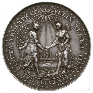 medal autorstwa Jana Höhna starszego, wybity około 1642...