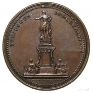 Stanisław Leszczyński - medal sygnowany A.M.SV. z 1755 ...