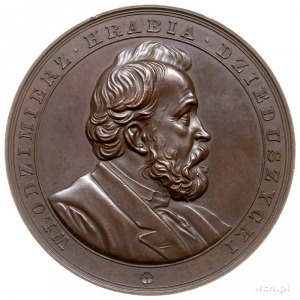 Włodzimierz hrabia Dzieduszycki - medal medal sygnowany...