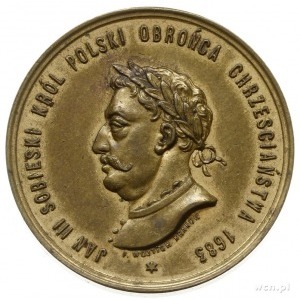 Jan III Sobieski - medal na pamiątkę 200. rocznicy Odsi...