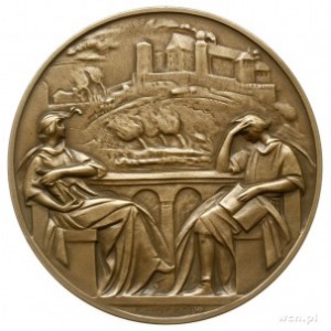 medal sygnowany K. HUKAN (Karol Hukan) z 1930 r., poświ...